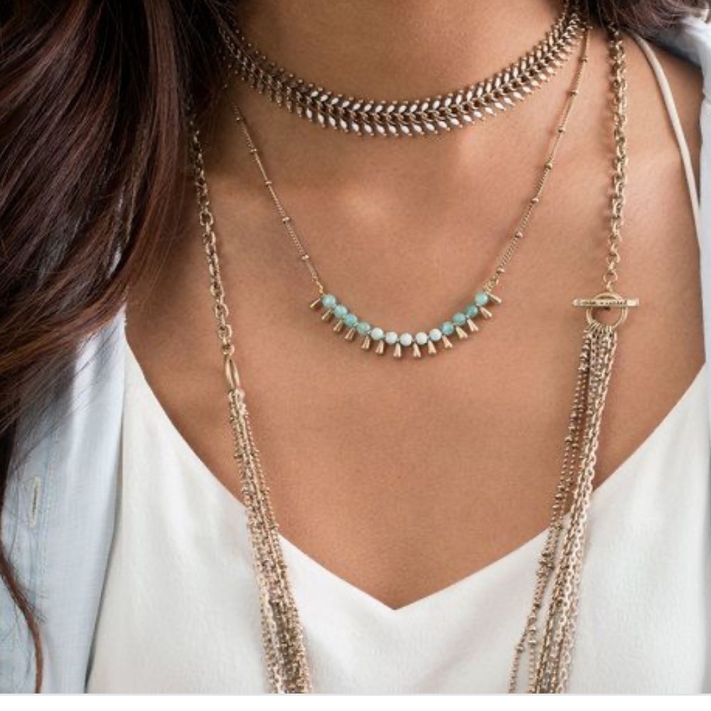Chloe + Isabel sunrise reversible choker